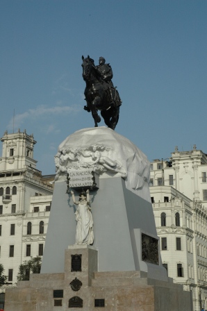 Pizzaro, Plaza de Armas, Lima