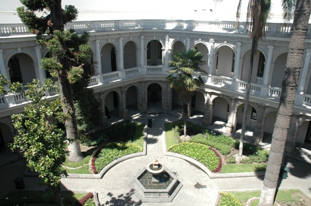 Binnenplein, Centro Cultural, Quito