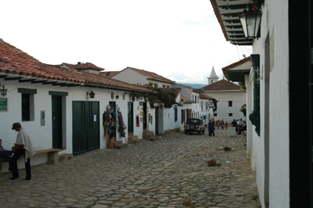 Straatje in Villa de Leyva