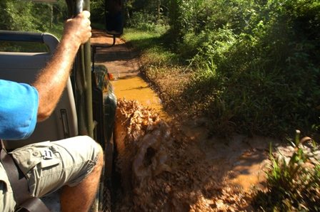 Jippie, door de plasjes!, Iguazu