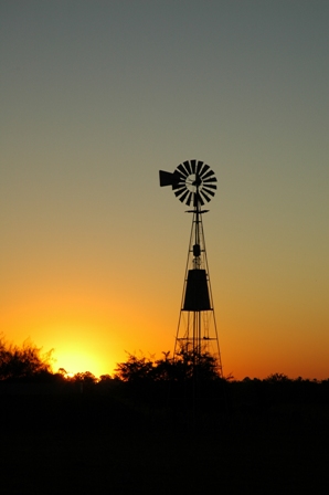 Prachtige zonsondergang, Capilla del Senor