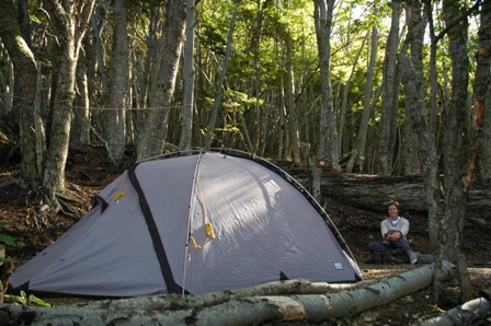 Onze tent, Ushuaia