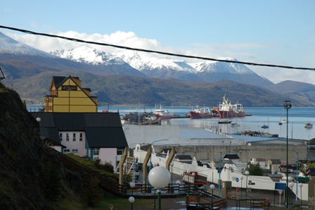 Verse sneeuw!, Ushuaia