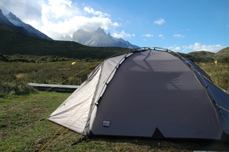 Onze tent, Torres del Paine